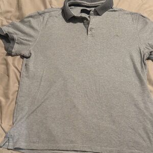 Classic Gray Polo Shirt for Men